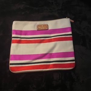 Kate Spade Adrianne Oak Island Stripe Clutch